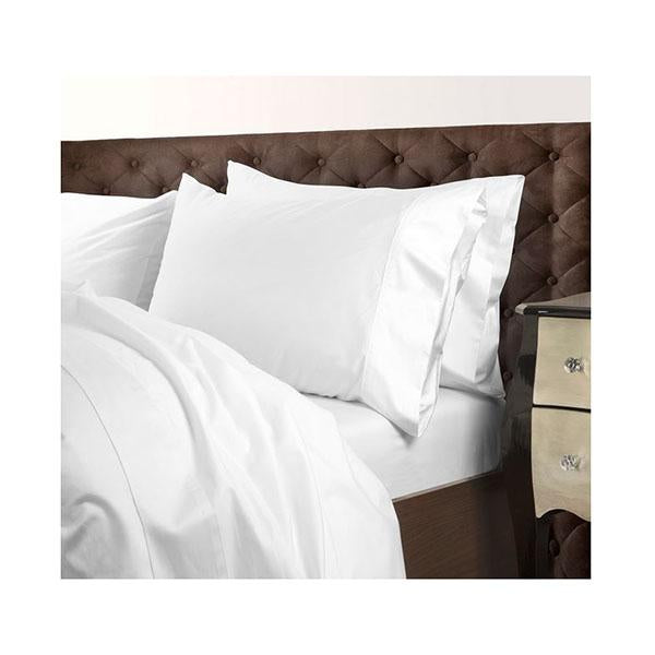 Royal Comfort  Cotton Blend Quilt Cover Set Queen White