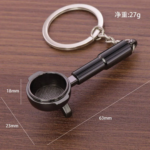 Coffee Charm Keychain