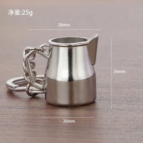 Coffee Charm Keychain