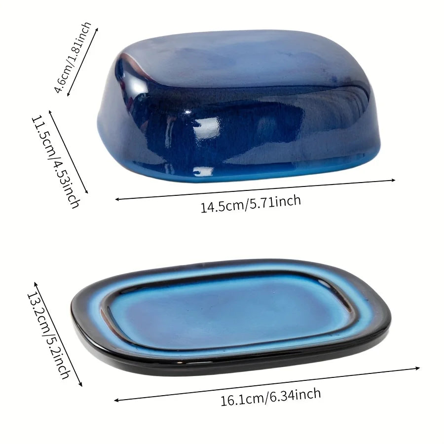 Covered Ceramic Butter Dish