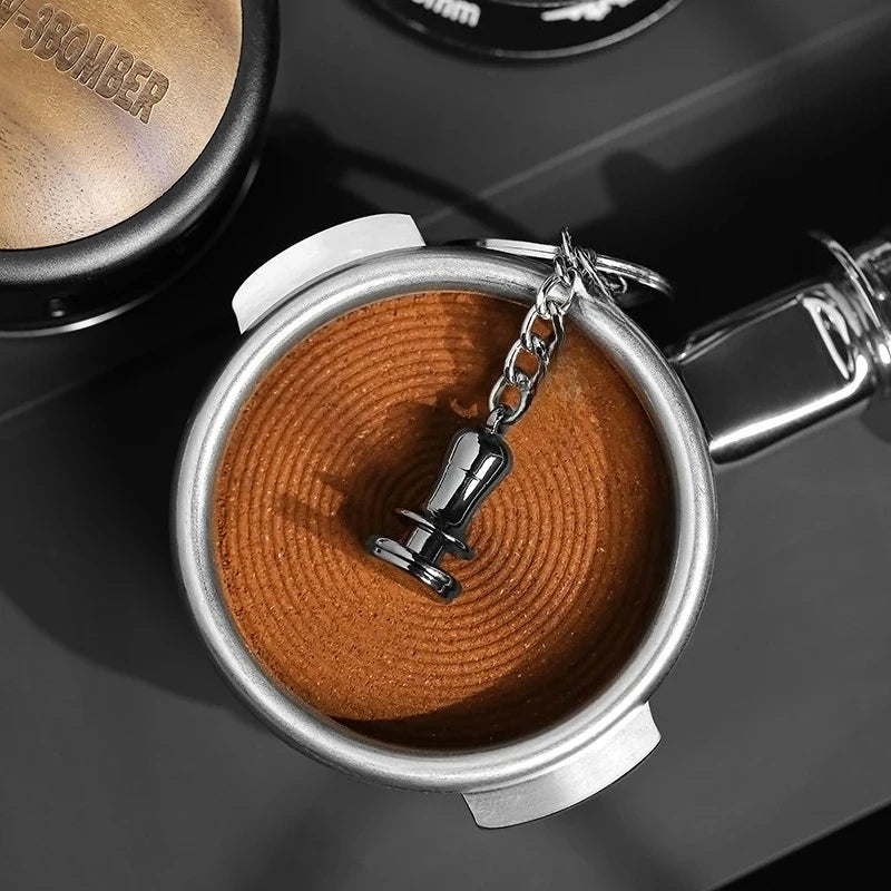 Coffee Charm Keychain