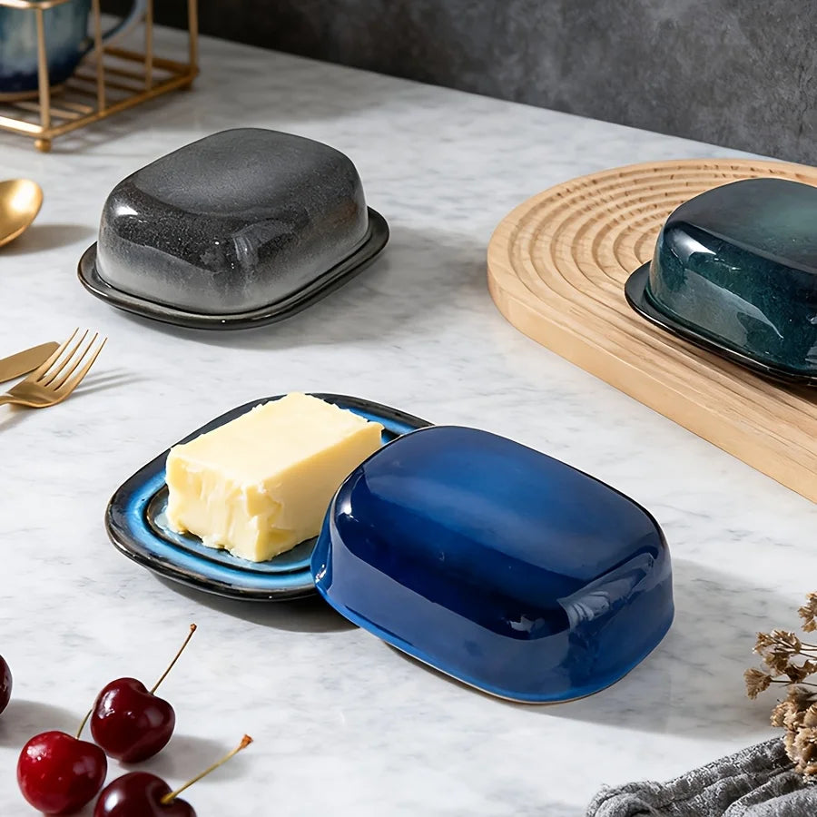 Covered Ceramic Butter Dish