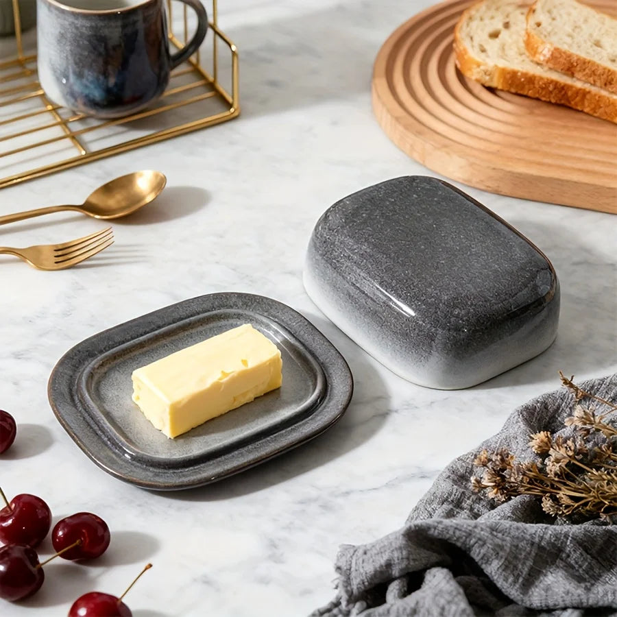 Covered Ceramic Butter Dish