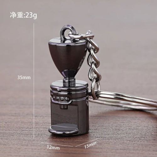 Coffee Charm Keychain