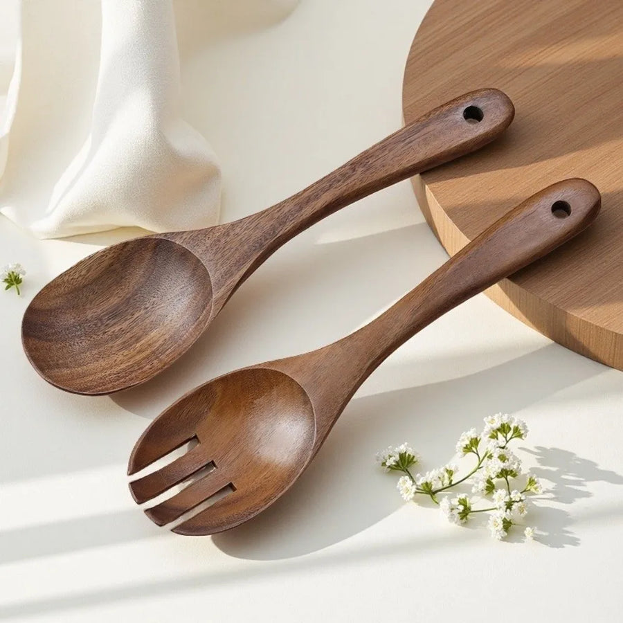 Acacia Wood Utensil Set