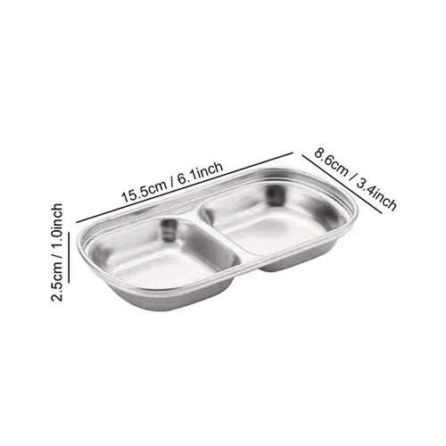 Stainless Steel Sauce Dish Set