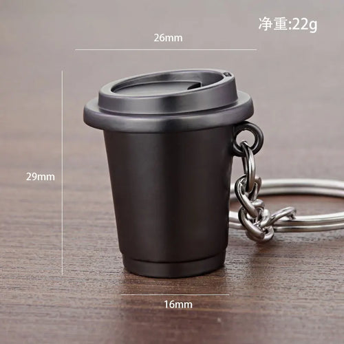 Coffee Charm Keychain