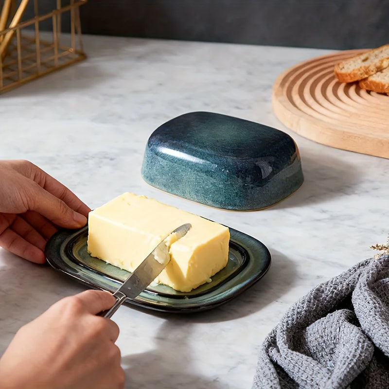 Covered Ceramic Butter Dish