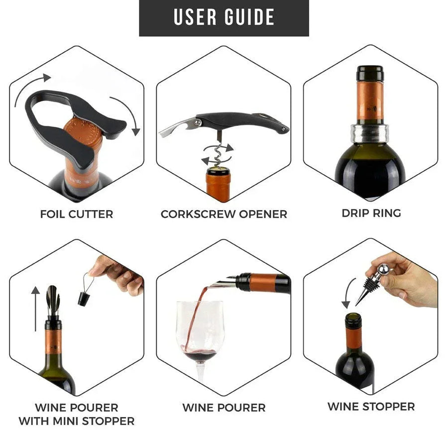 The Hostess Wine Opener Set