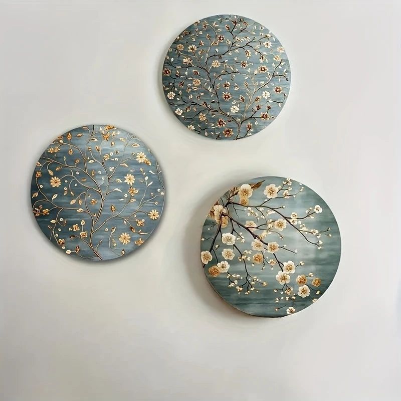 Wood Coaster Set