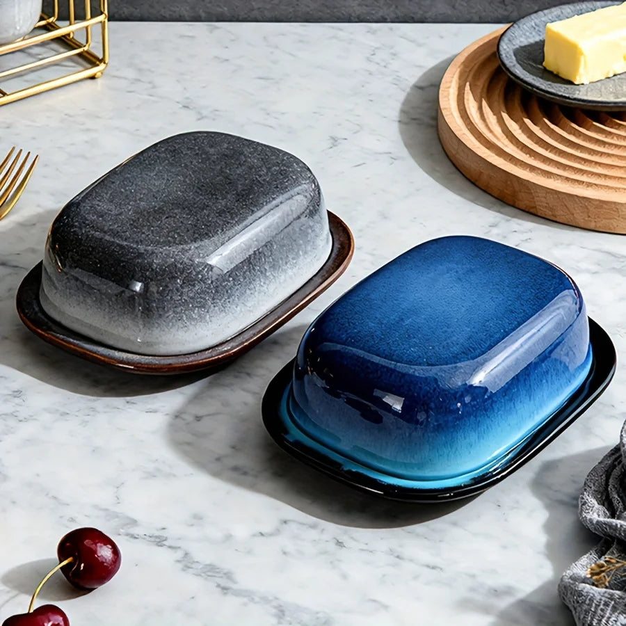 Covered Ceramic Butter Dish