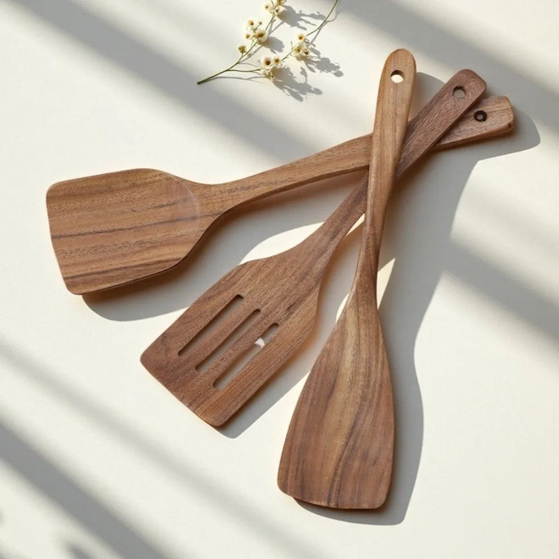 Acacia Wood Utensil Set