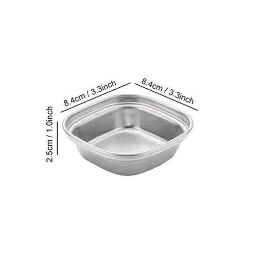 Stainless Steel Sauce Dish Set