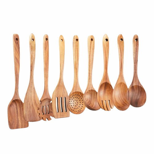 Acacia Wood Utensil Set