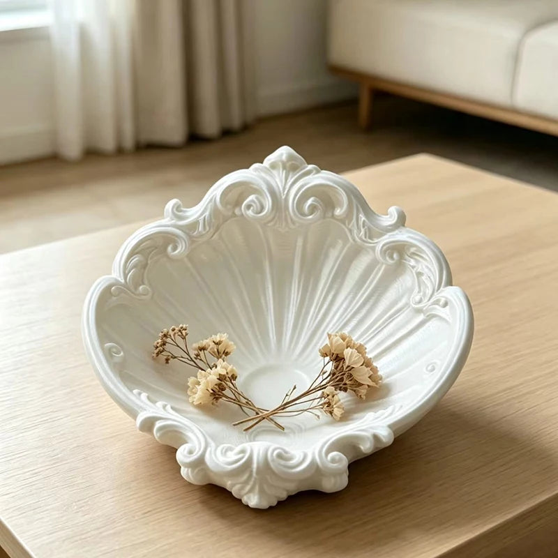 Shell-Shaped Jewelry Tray