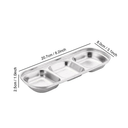 Stainless Steel Sauce Dish Set
