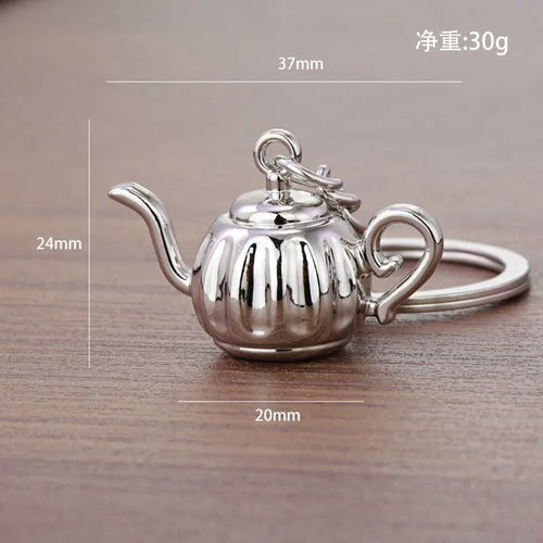 Coffee Charm Keychain