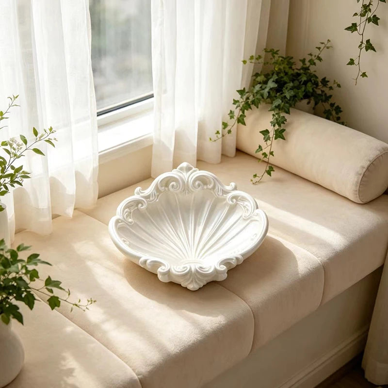 Shell-Shaped Jewelry Tray